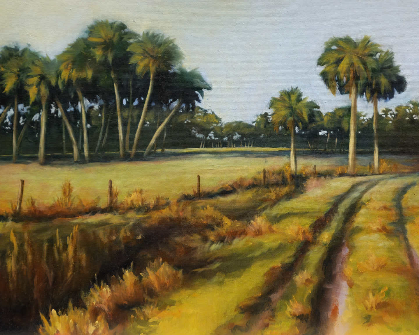 Old Florida Road 8x10 Print